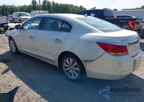 2010 Buick Lacrosse Cx из США, поврежденный, VIN 1G4GB5EG3AF156250
